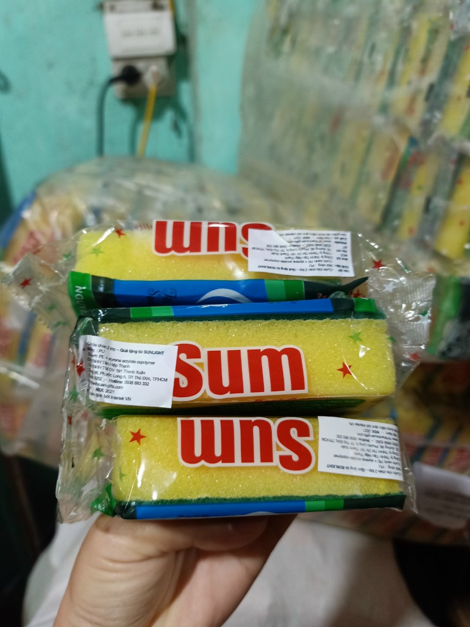 Miếng rửa chén bát SUM
