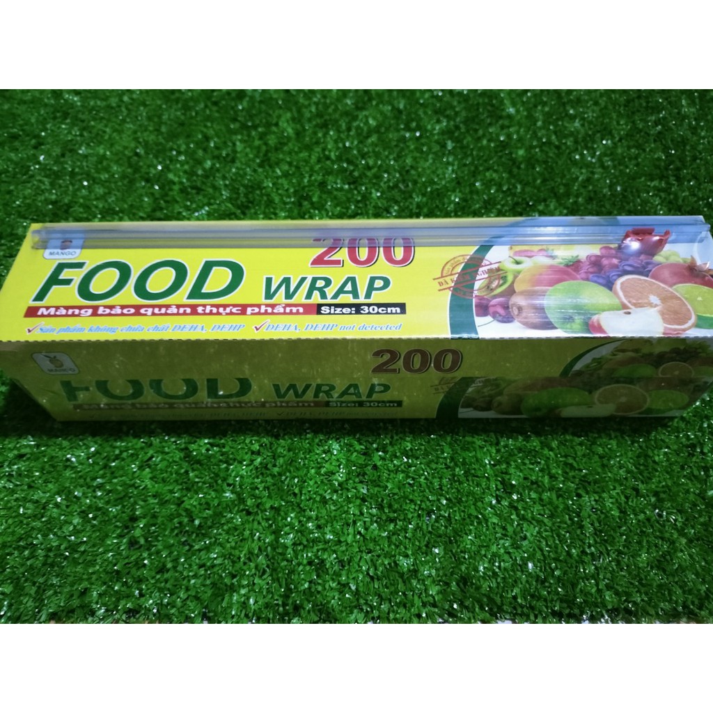 Màng bọc thực phẩm mango200 vàng=200m