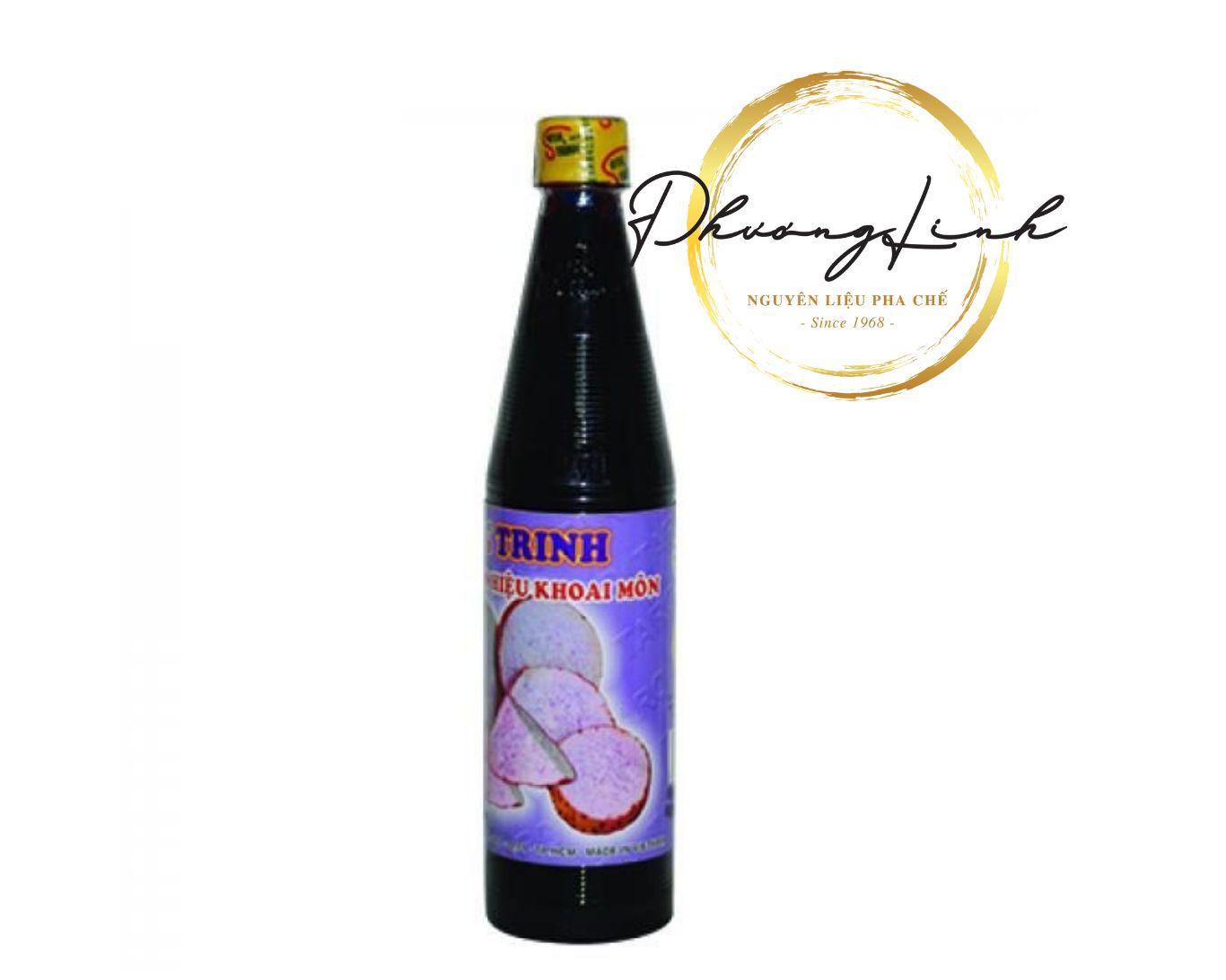 Siro/syrup mùi khoai môn hiệu trinh thể tích chai 600ml sản phẩm đúng như mô tả 100%