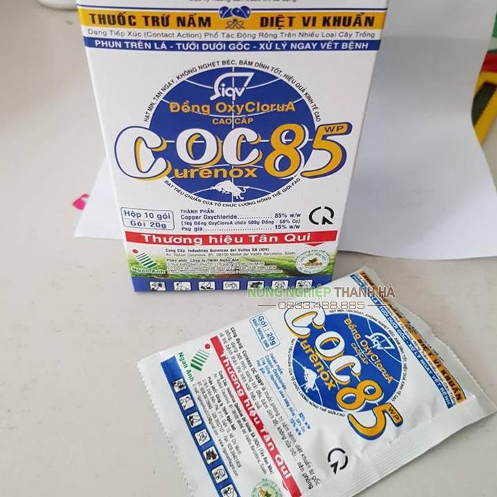 COC 85 phòng trừ nấm bệnh, diệt vi khuẩn - Gói 20g