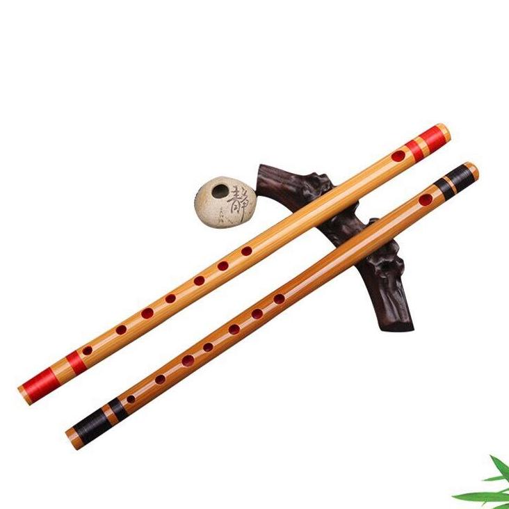 [Quỳnh Chi Luxury] Sáo Trúc Âm Chuẩn Tone Đô C5 Cơ Bản -  Cây Sáo Trúc - Giá Sốc