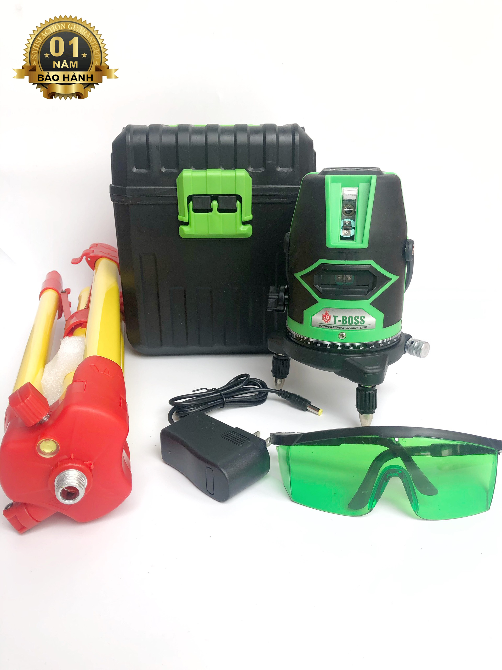 Máy bắn cốt laser 5 tia xanh T BOSS - Kèm chân máy 1m2