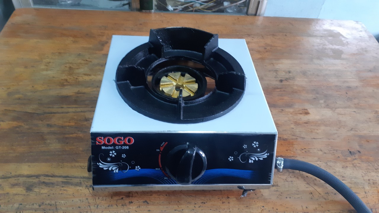 Bếp gas 1 lò bán công nghiệp khè sogo gt-208 s1