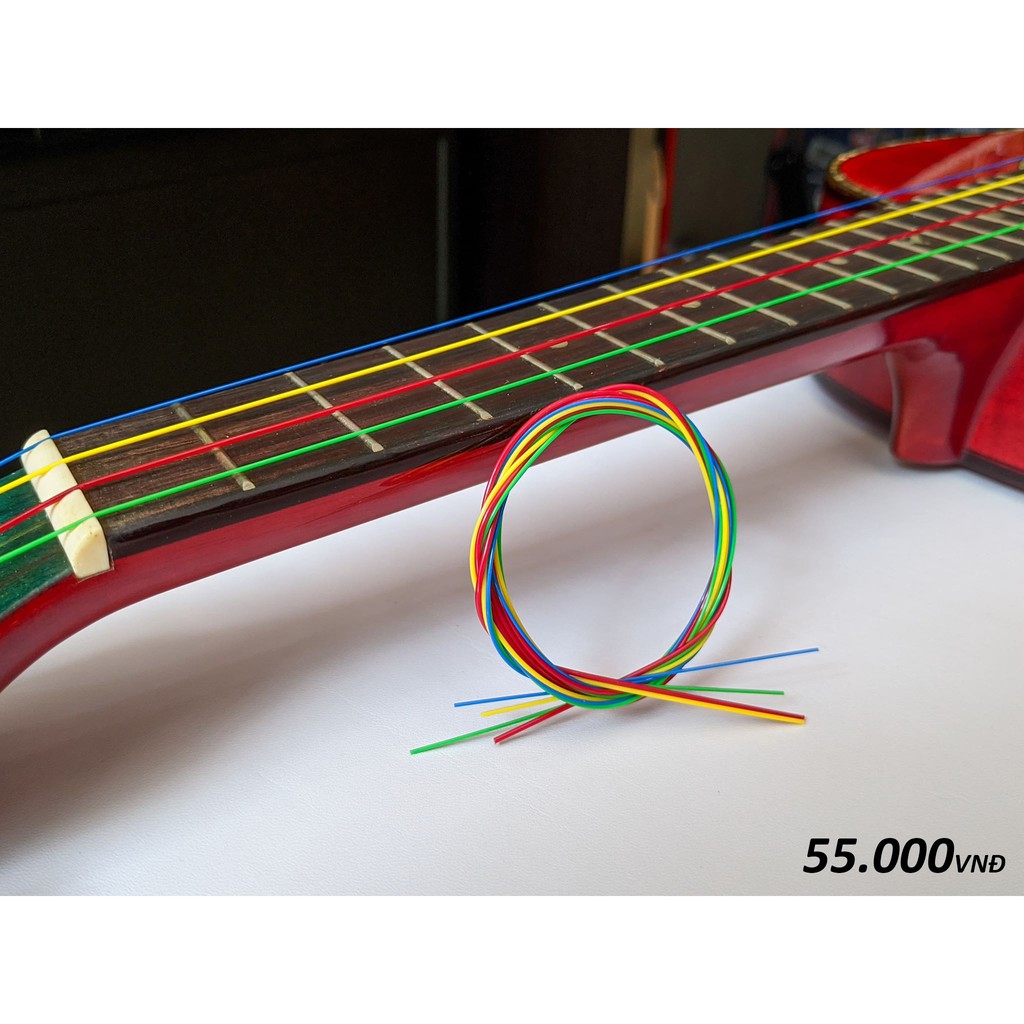 Bộ dây đàn Ukulele nhiều màu