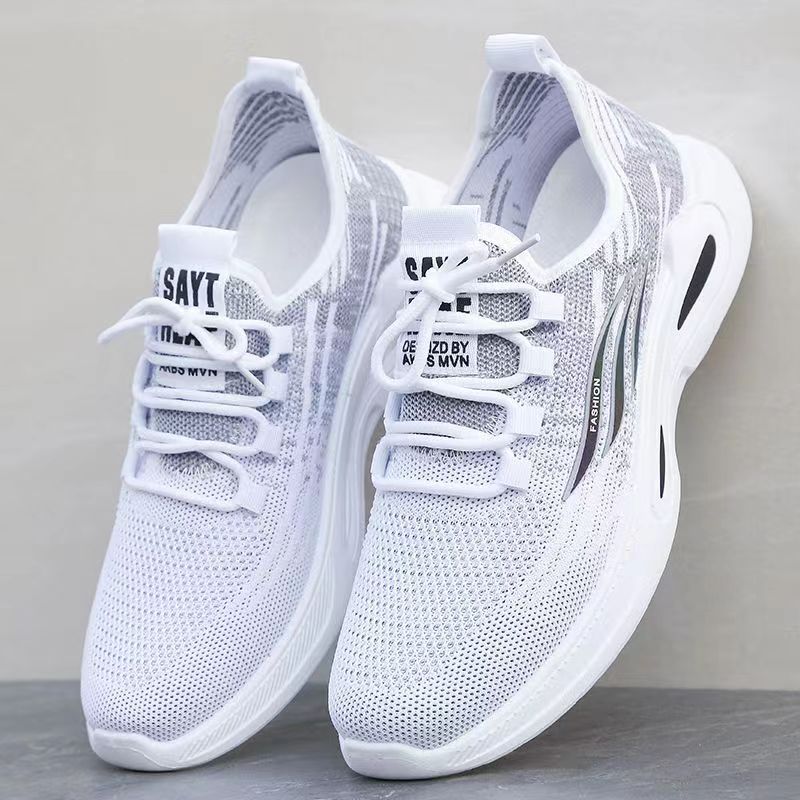 2023 Spring Breathable Casual Running Shoes Waterproof Leather Sneakers Black Office Shoes Men's Cross-Border Foreign Trade - 5