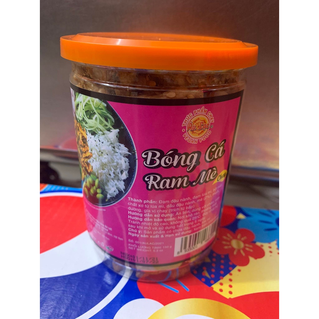 Bóng cá ram mè chay - hộp 150g