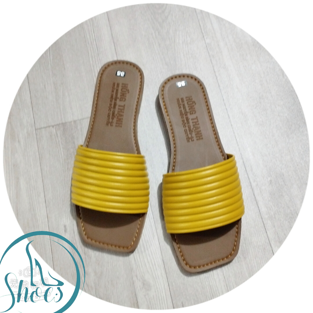 Xăng đan đế bằng, sandal nữ, dép lê nữ êm bền rẻ