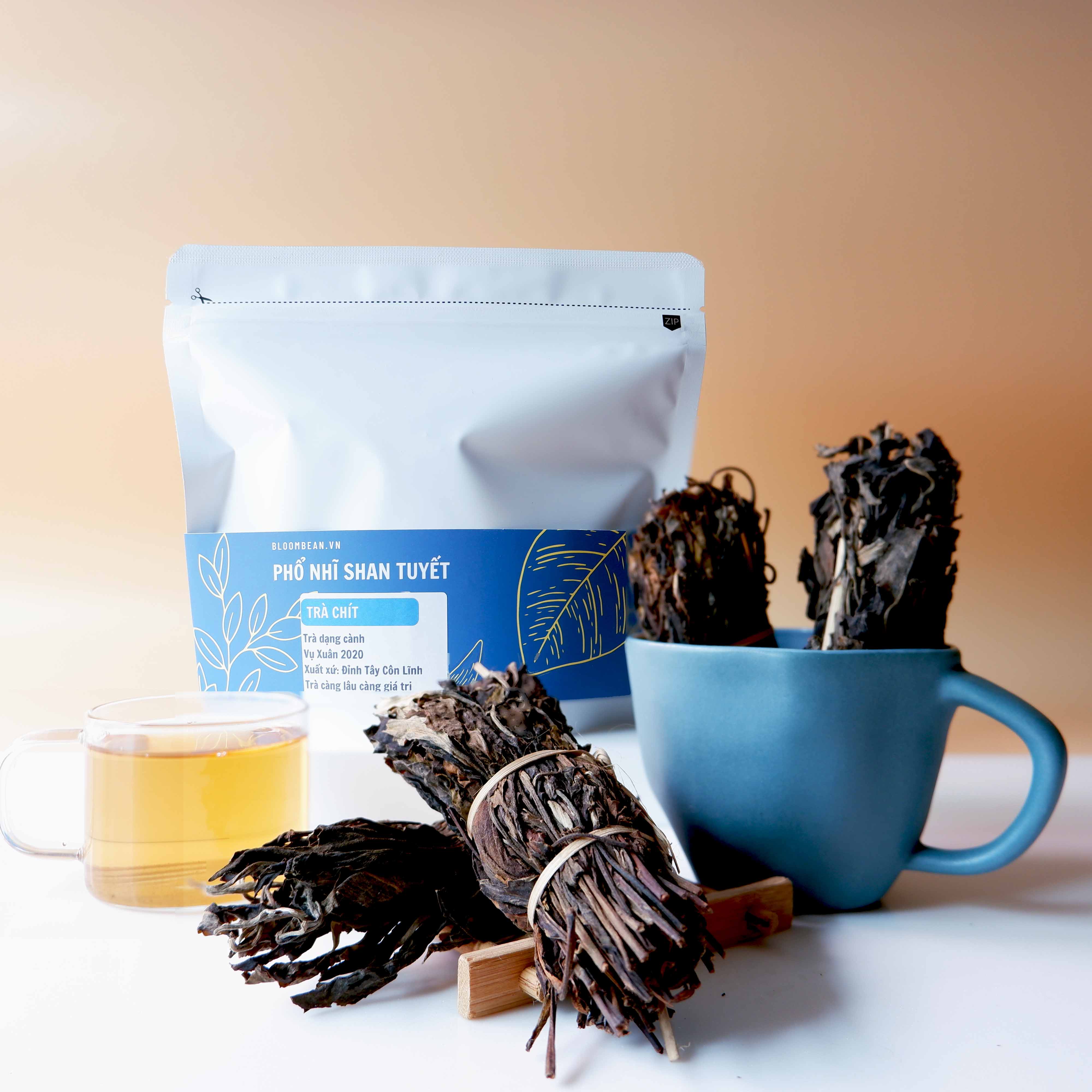 Trà chít - trà shan tuyết cổ thụ - trà hà giang - bloombean