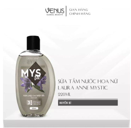 Sữa tắm nước hoa Nữ Laura Anne Mystic 220ml
