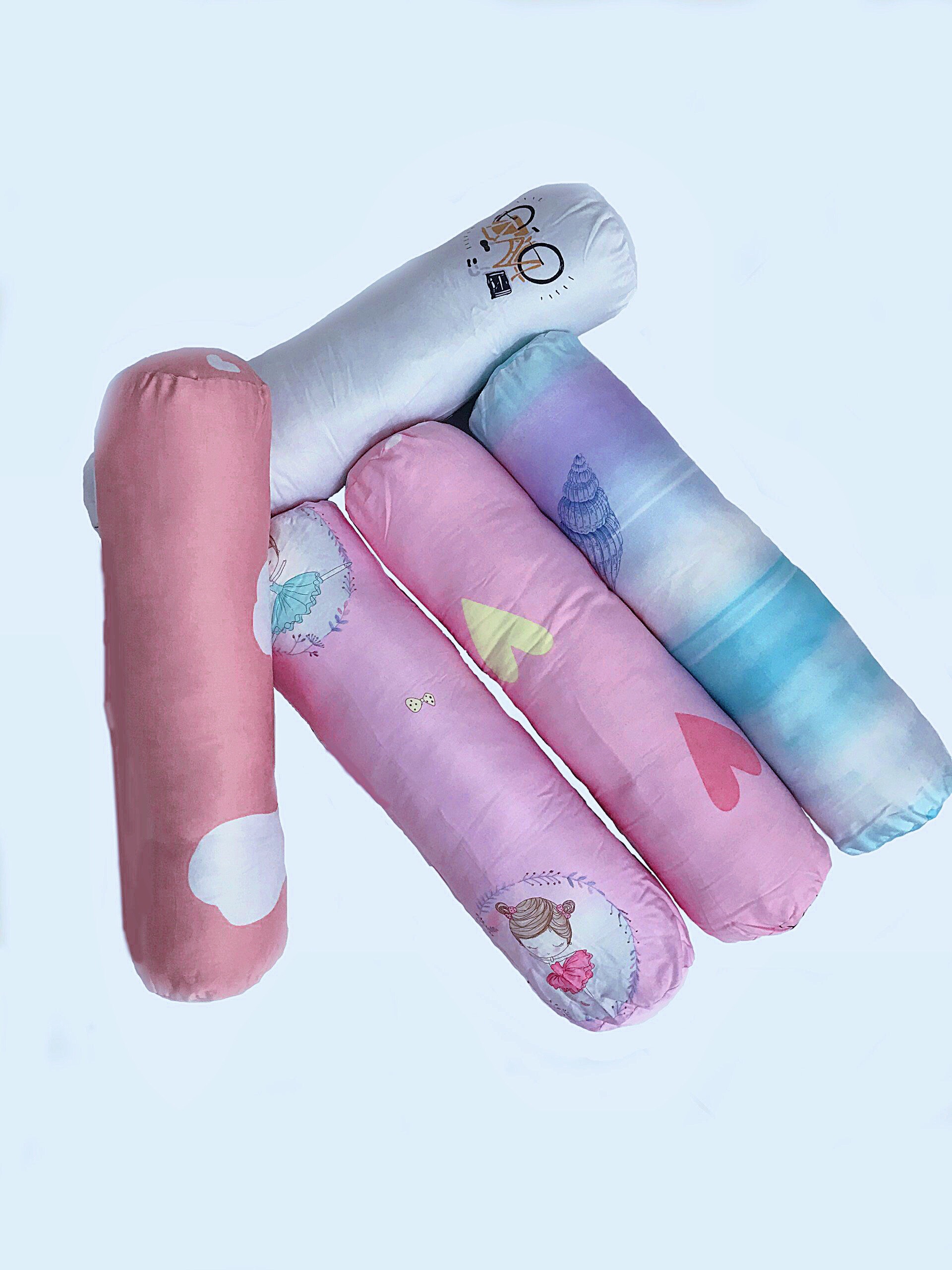 [HCM]Gối ôm cho bé vải tencel siêu mềm mát siêu êm hoạt tiết dễ thương