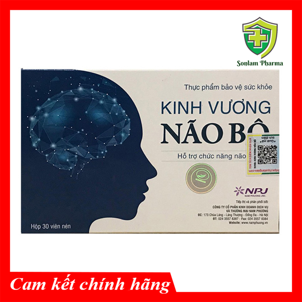 Kinh Vương Não Bộ-Tăng Cường Chức Năng Não Bộ Hộp ( 30 viên)
