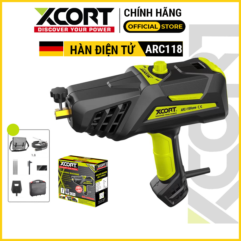 Máy hàn điện tử cầm tay 120a xcort xrc - 118home mẫu mới