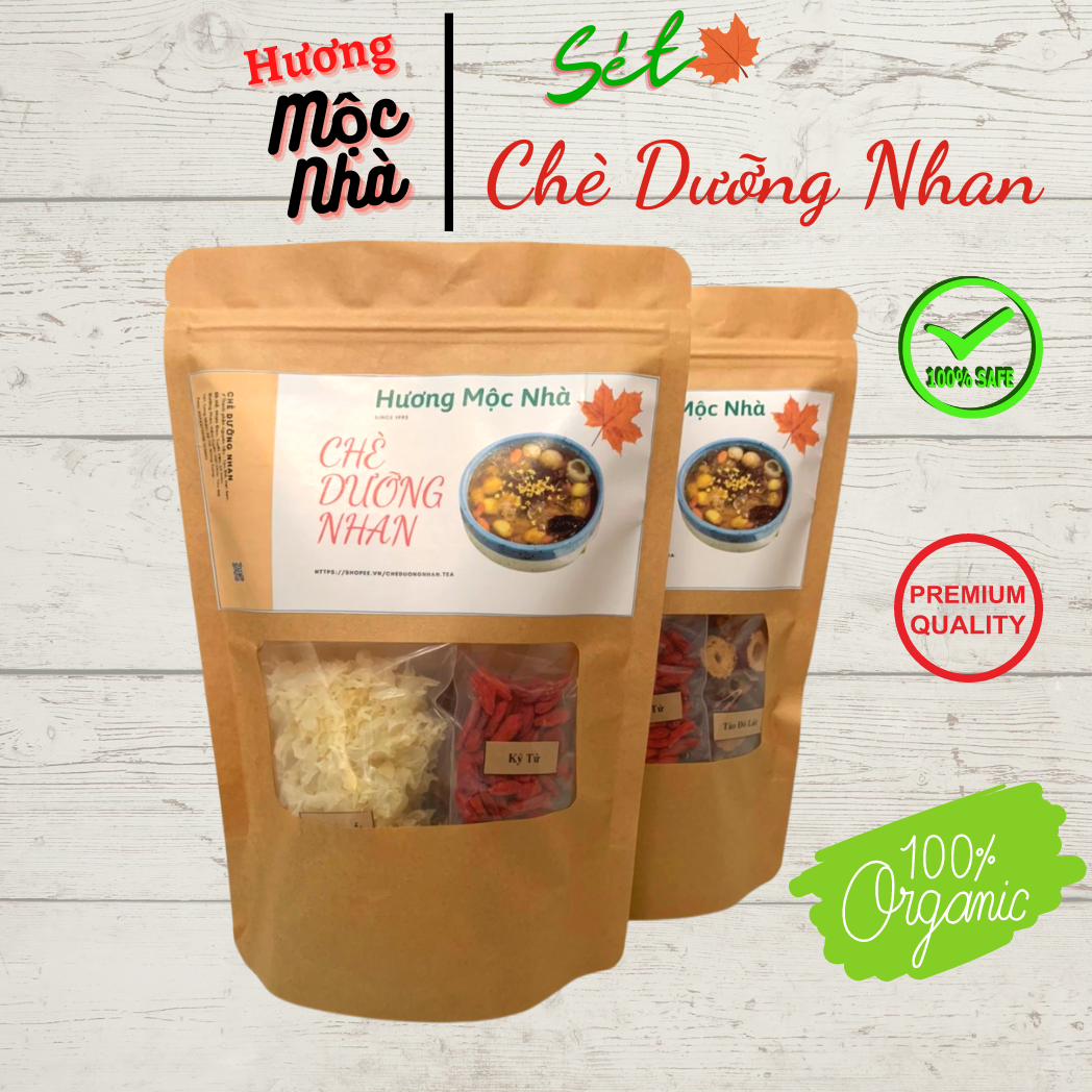 Chè dưỡng nhan tuyết yến nhựa đào 13 vị 24-28 chai 660ml sét lớn 500gr 30 chén