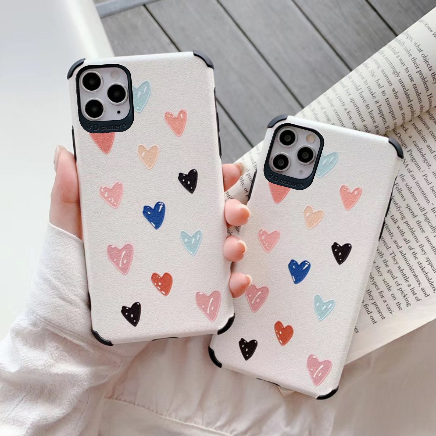 Ốp Lưng Da IMD Heart