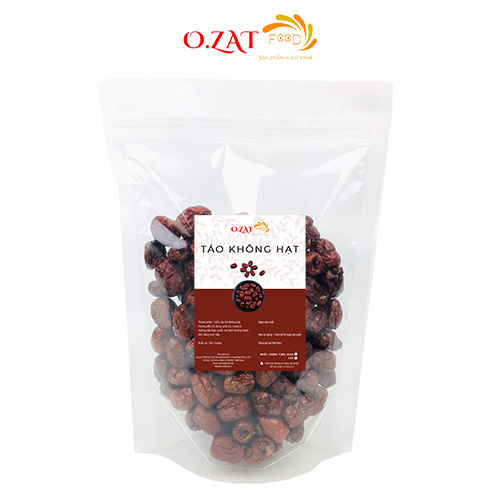 Giá sỉ táo đỏ sấy khô không hạt o.zat food 500g