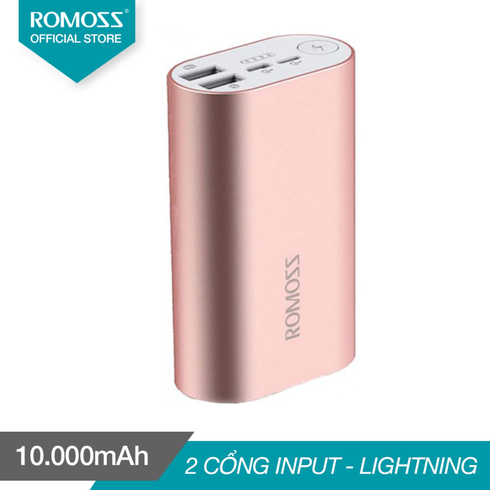 Pin sạc dự phòng 10.000mah Romoss ACE10- Hãng phân phối chính thức