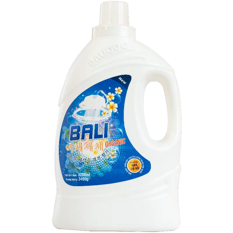 Bali Gold Organic Laundry Detergent 3.2 Liter (Combo of 2 Cans) Mild, Concentrated Fragrance, Long-Lasting Scent - 9