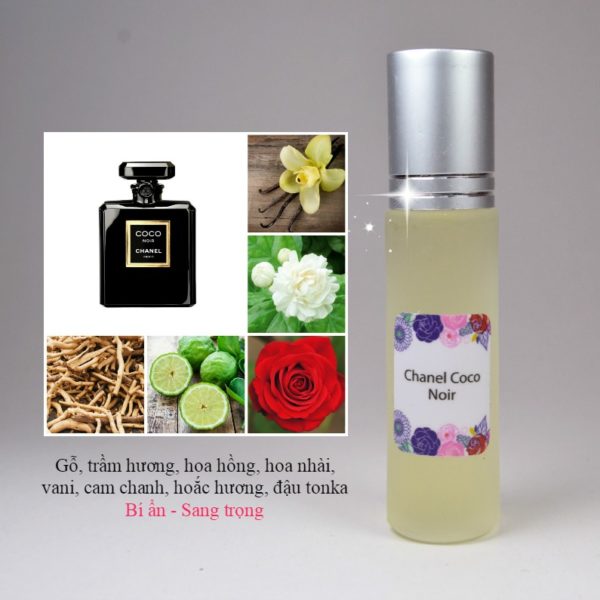 Tinh Dầu Nước Hoa Chiết Pháp Chanel Coco Noir 10ml
