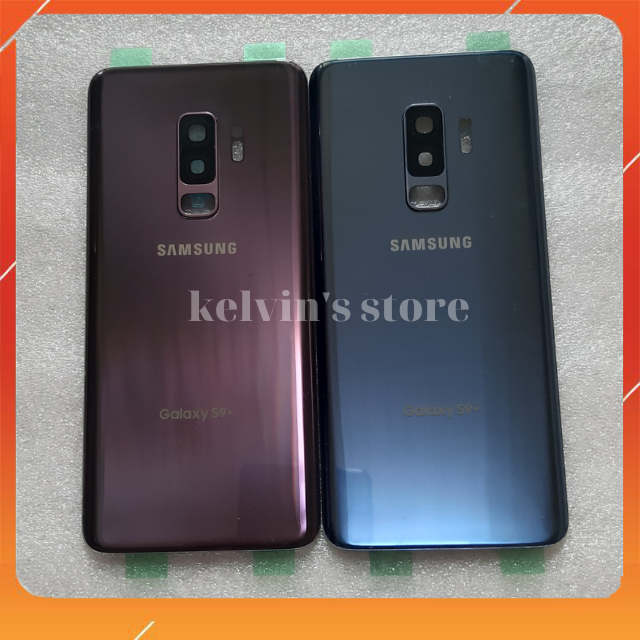 Vỏ nắp lưng điện thoại samsung galaxy S9+,chất liệu nhựa cứng và gương.