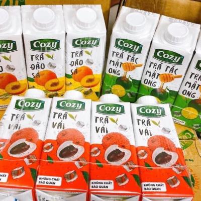 [HCM][ 1 Thùng 24 hộp ] Trà hoa quả cozy trái cây tắc Mật ong