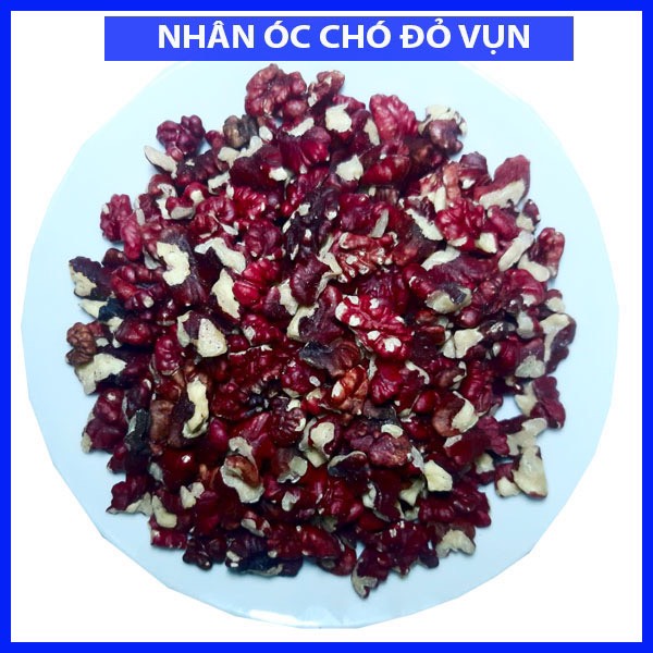 Nhân óc chó đỏ Mỹ vụn chất lượng dùng nấu sữa hạt 250g