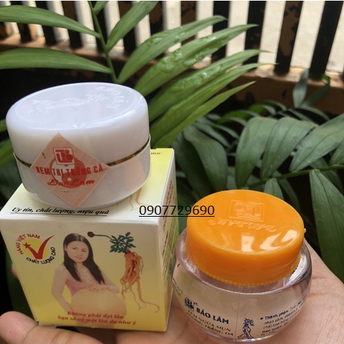 20g kem bảo lâm lọ sành như hình chụp thật