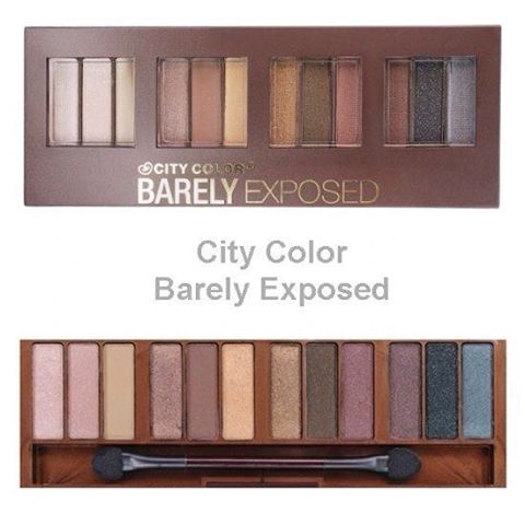 Phấn mắt city color barely exposed 72g