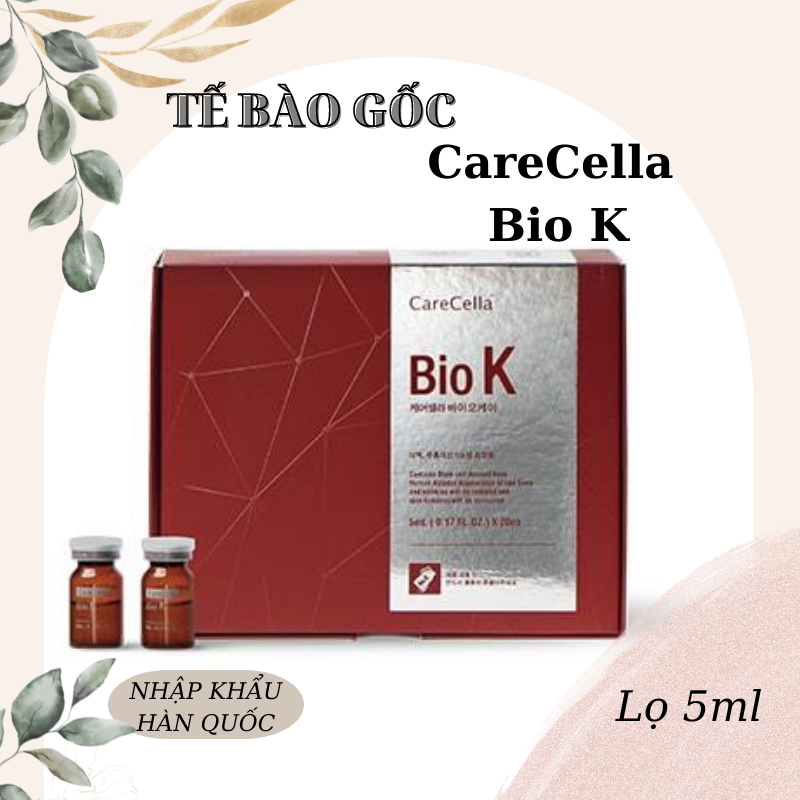 Tinh chất Tế bào gốc CARECELLA BIOK phục hồi da -Nhập Khẩu Hàn Quốc