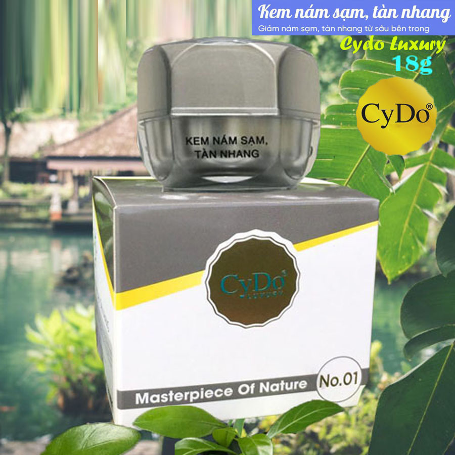 Kem Nám sạm tàn nhang Cydo Luxury No1 18g - Giúp sạch nám tàn nhang - Da trắng sáng mềm mịn từ thảo dược thiên nhiên - Chính hãng Gia Bảo