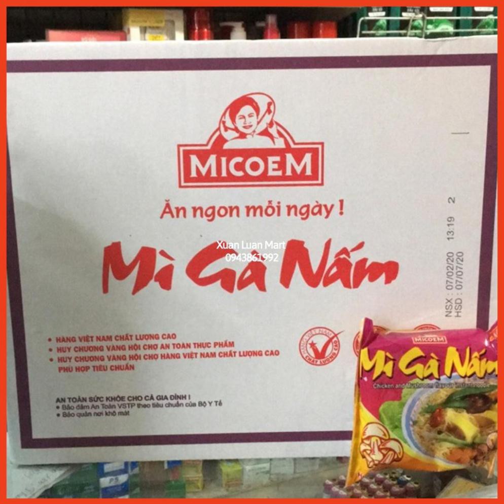 Thùng mì gà nấm 30 gói x 70g