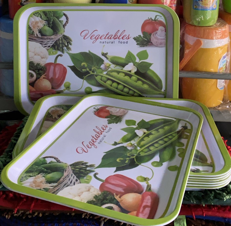 Khay nhựa Melamine đựng thực phẩm - khay trà