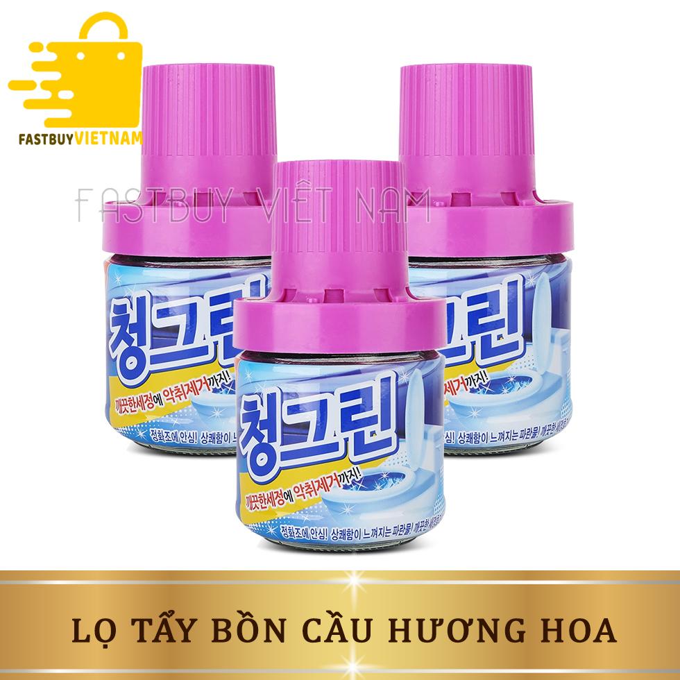 Lọ Tẩy Bồn Cầu - Khử Mùi Nhà Tắm Hương Hoa