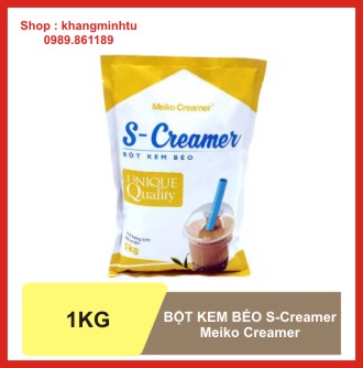Bột kem béo ( Meiko Creamer ) pha trà sữa Đài Loan S- Creamer 1kg