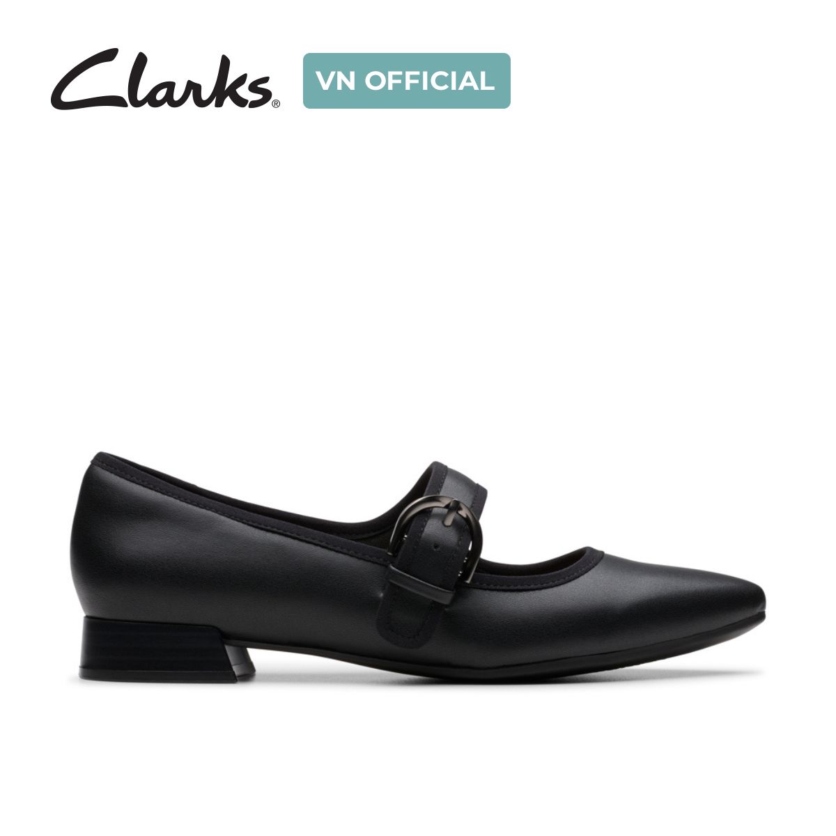 Giày Đế Bệt Da Nữ Clarks - Natalyn May