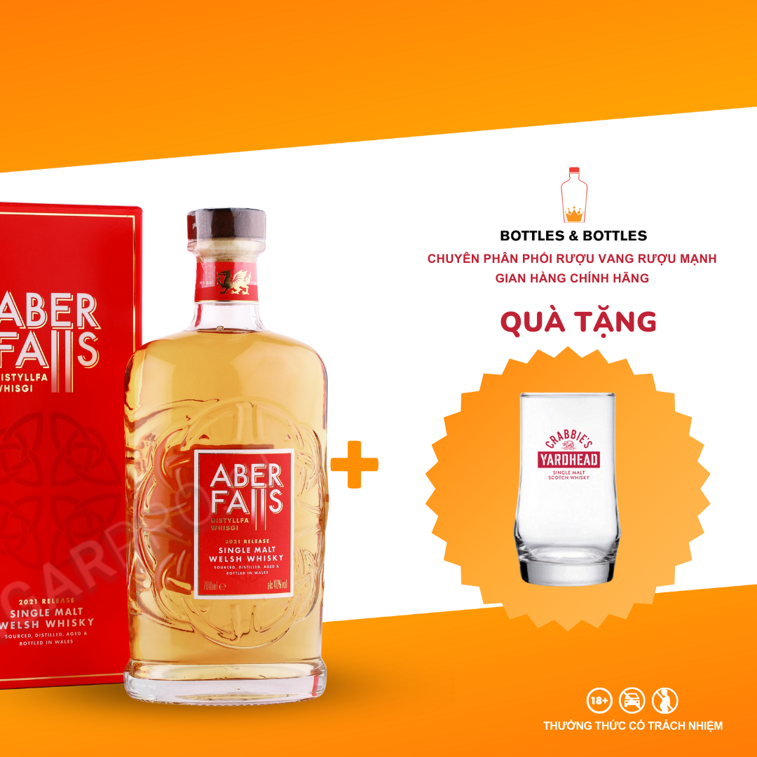 Rượu single malt aber falls welsh whisky - 700ml - 40%