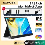 Màn hình di động Full HD 11,6 inch Màn hình IPS | HDR | 60Hz cho máy chơi game, điện thoại di động, máy tính