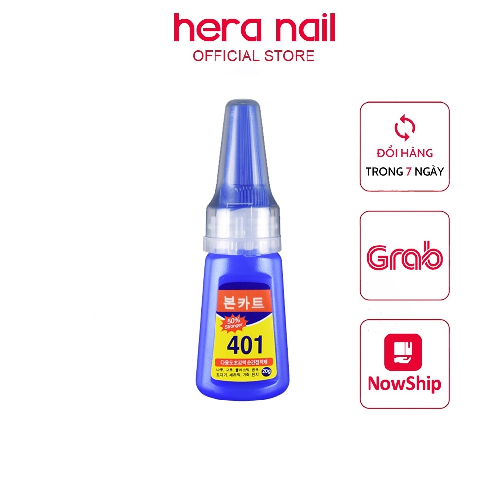 Keo dán móng 401 đính đá