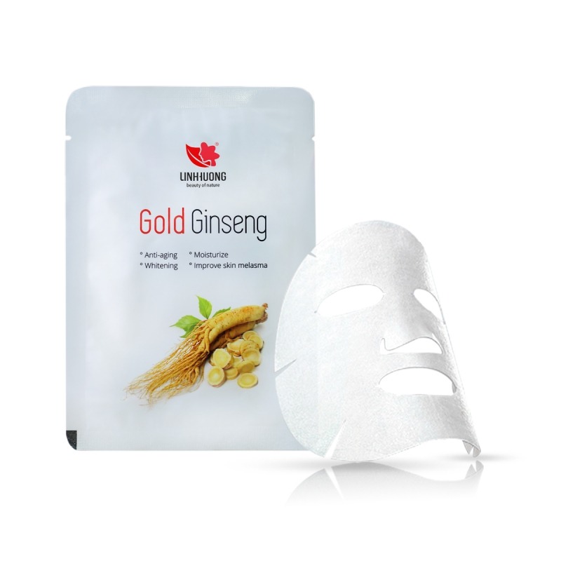 Mặt nạ dưỡng chất nhâm sâm siêu dưỡng ẩm Linh Hương - Whitening Mask Pack (1 miếng)