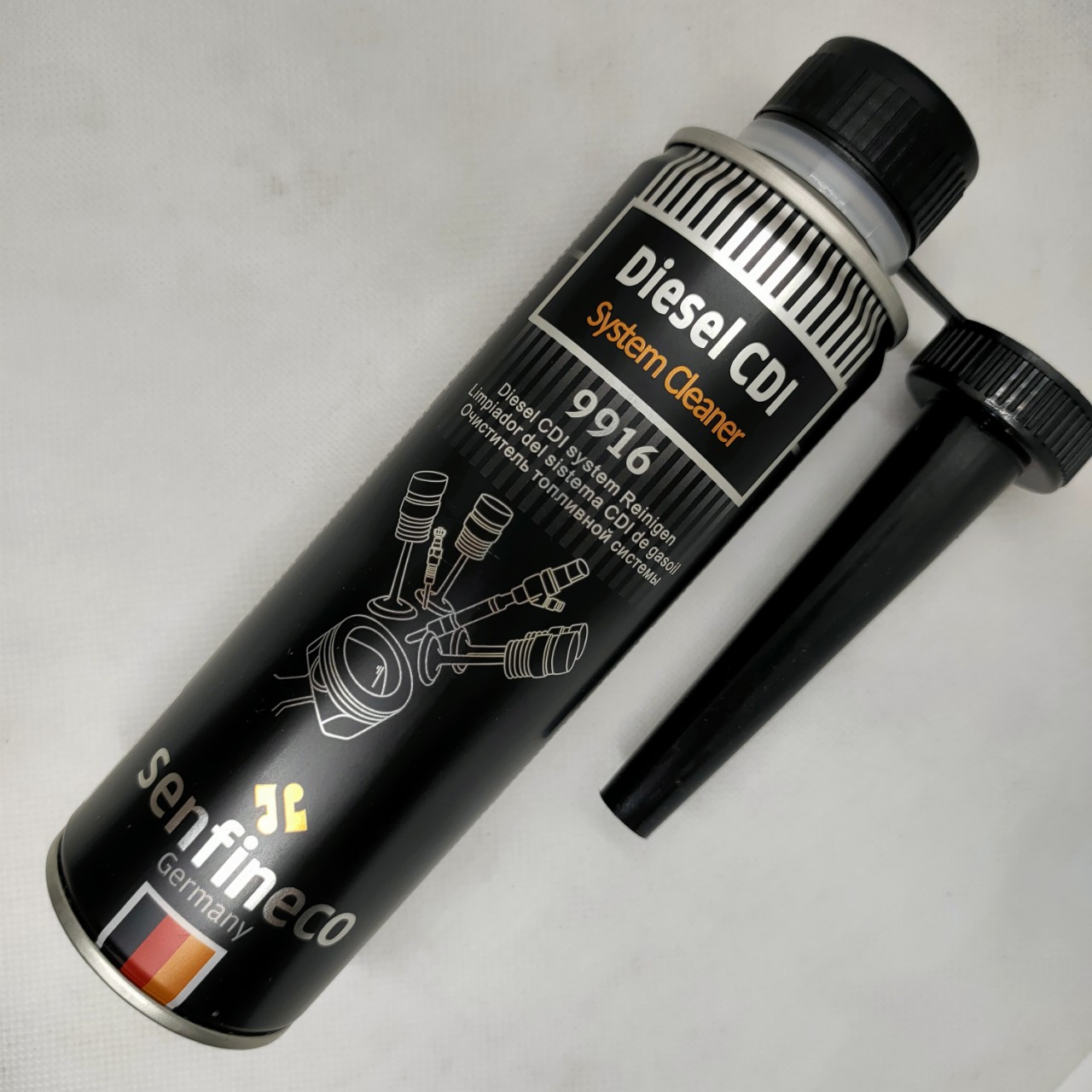 CHAI VỆ SINH BUỒNG ĐỐT MÁY DẦU DIESEL (SE-9916) HIỆU Senfineco - Germany (Diesel CDI System Cleaner 9916, 300ml)