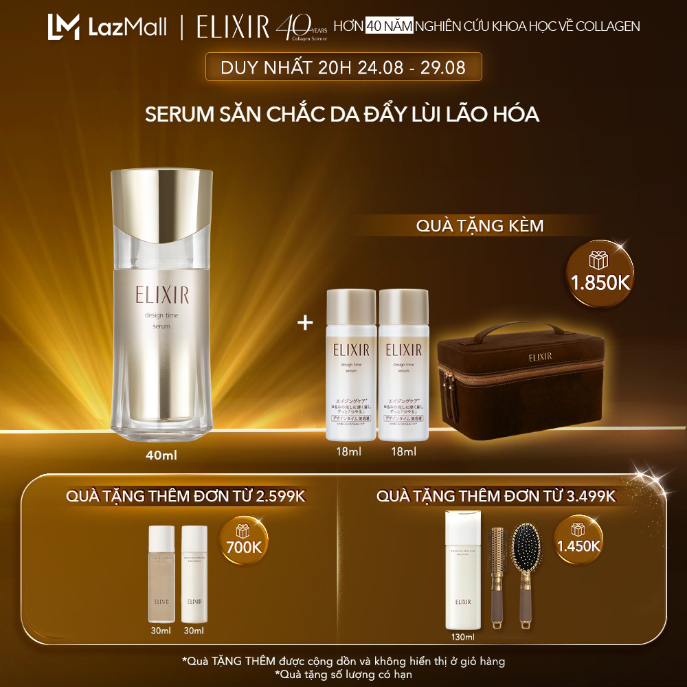 Serum săn chắc da ngăn ngừa lão hóa Elixir Superieur Design Time Serum 40ml