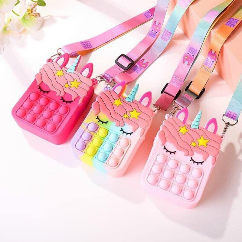 Túi ví Pop it ngựa Pony