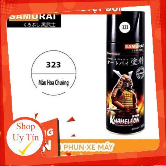 SƠN SAMURAI KUROBUSHI MÀU HOA CHUÔNG TIÊU CHUẨN (323)