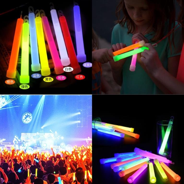 Que phát sáng dạ quang, đồ chơi phát sáng trong đêm, que phát sáng lightstick thắp sáng giải trí - Happy Life 4Kid