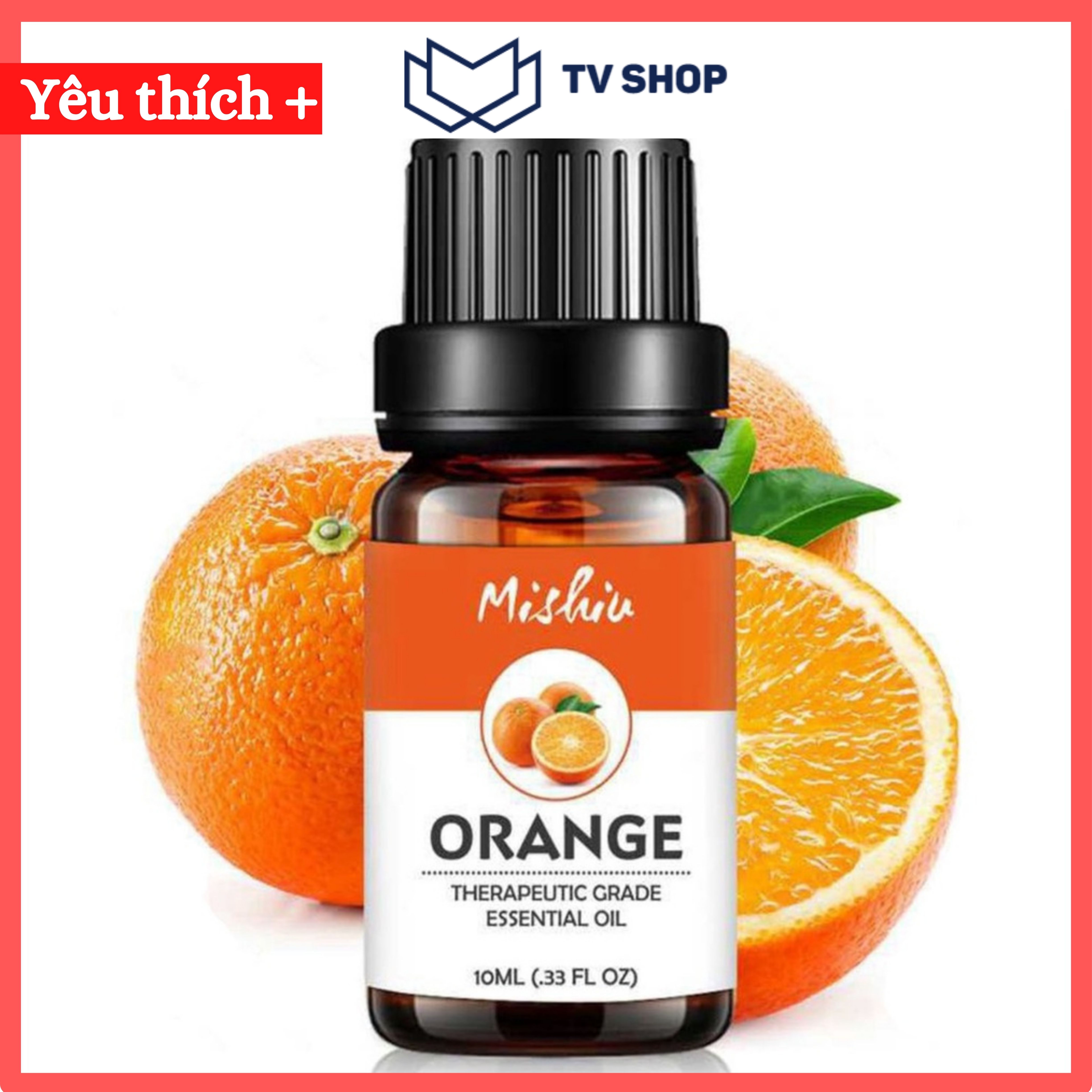 Tinh Dầu CAM NGỌT xua đuổi côn trùng, giảm stress nguyên chất 10ml - Orange
