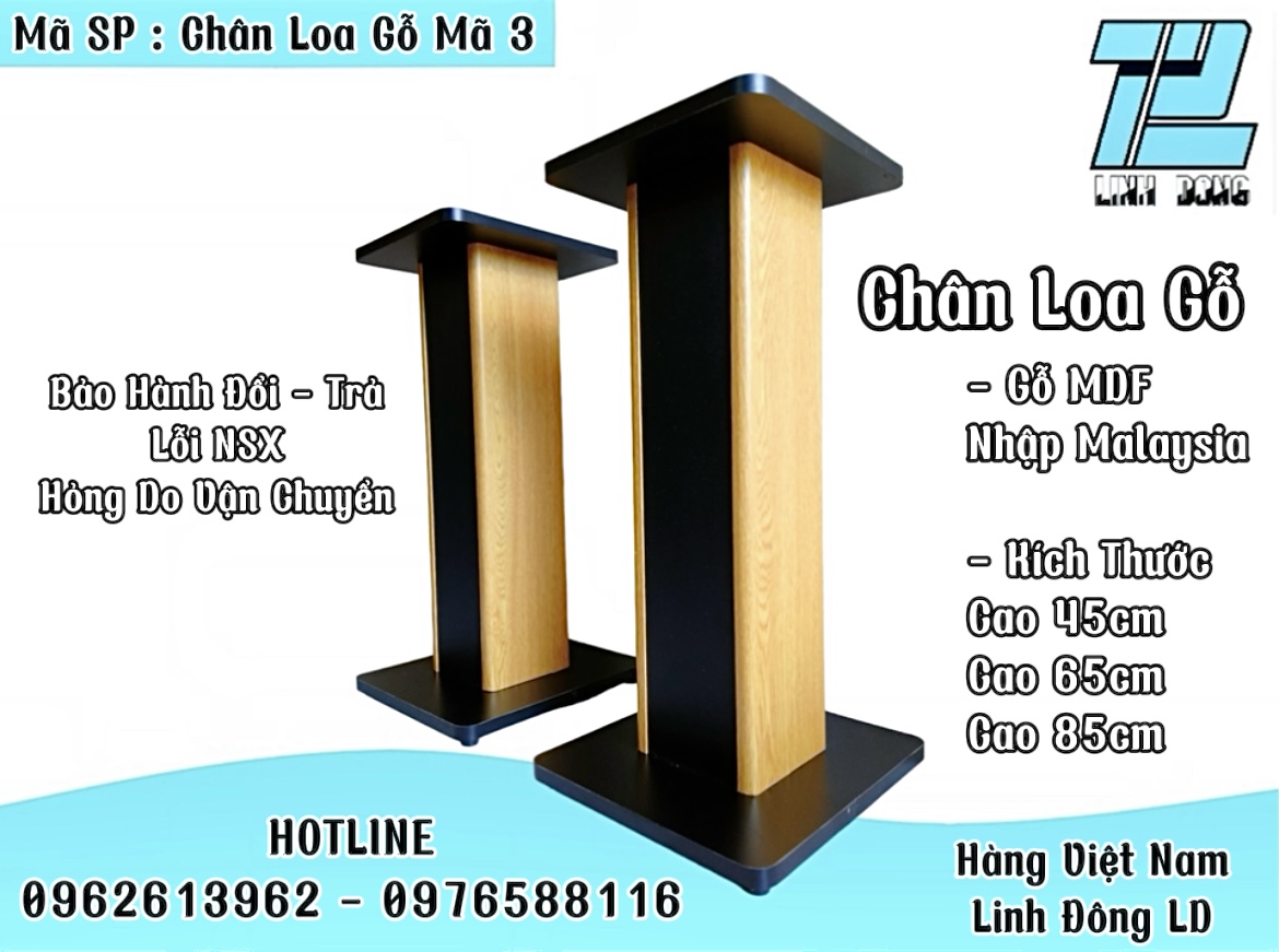 - mã 3 - chân loa gỗ cao cấp - chân loa gỗ ép mdf