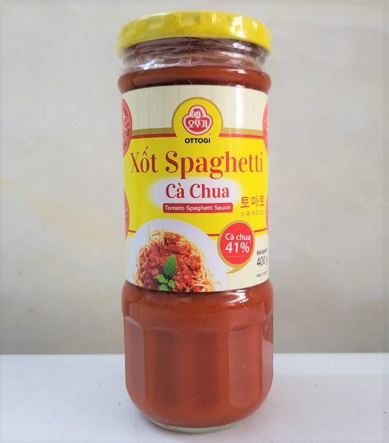 [Lọ 400g] XỐT MÌ Ý CÀ CHUA [VN] OTTOGI Tomato Spaghetti Sauce