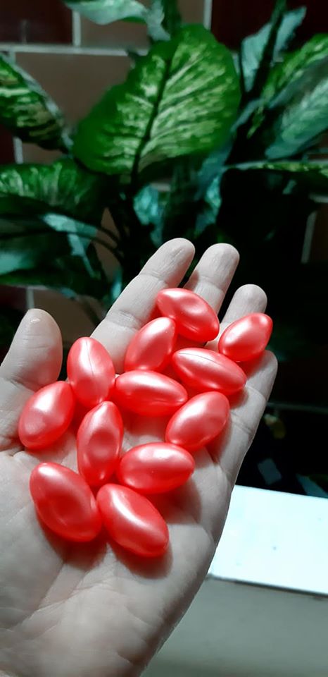 10 Viên Vitamin E hồng big size dưỡng da mềm mịn