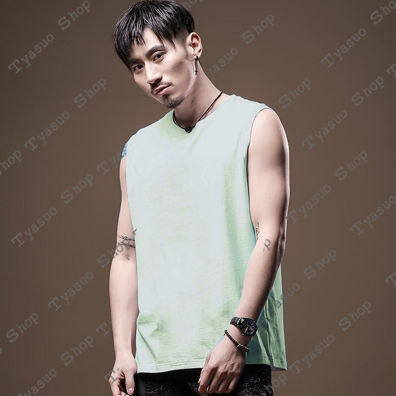 Áo ba lỗ nam Tyasuo thun 2 chiều mát