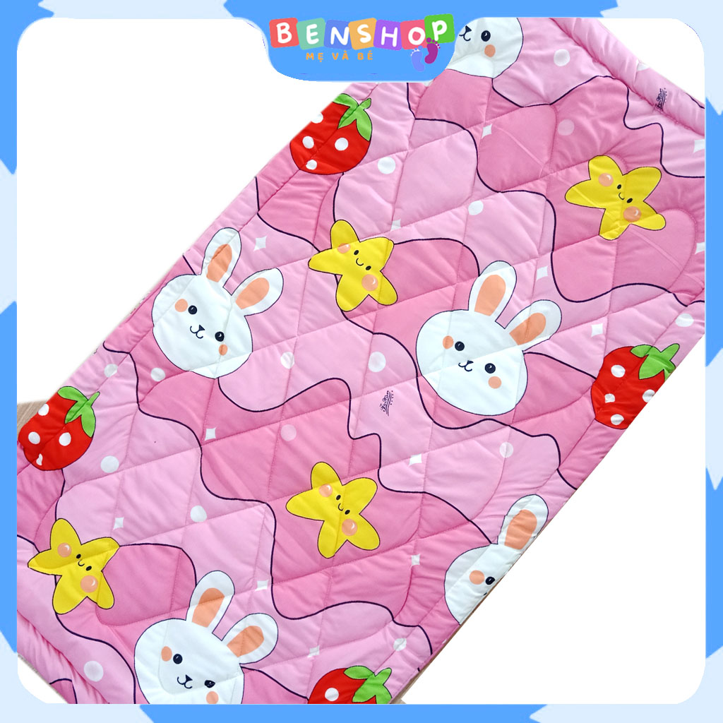 Nệm thun lạnh loại 1 cho bé đi học nhà trẻ (kích thước 70x120cm)