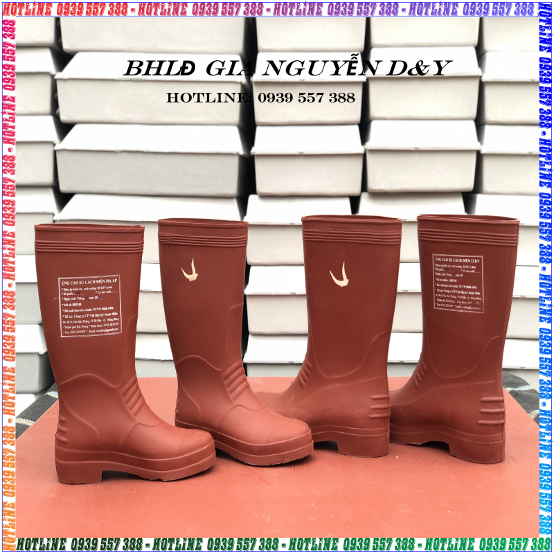 Ủng cao su cách điện hạ áp , ủng chống điện giật